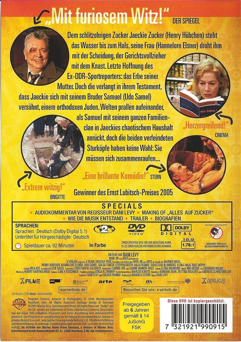 Alles auf Zucker (DVD)