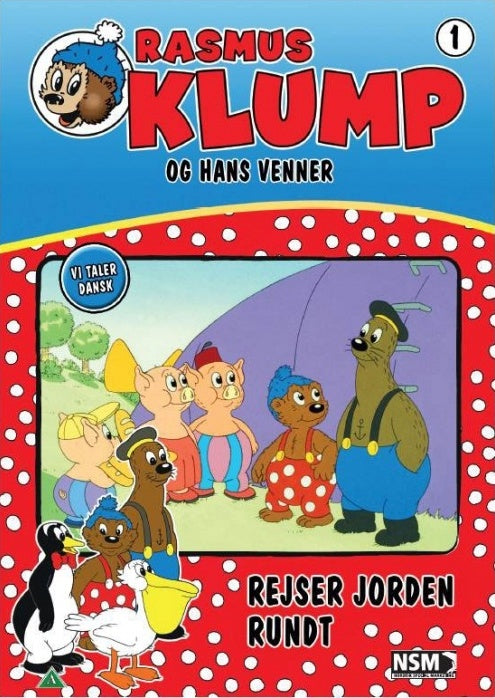 Rasmus Klump 1: Rejser jorden rundt (DVD)