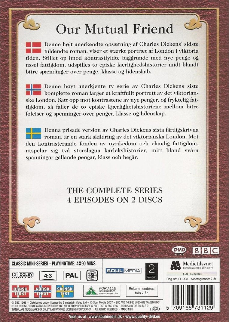 Vor fælles ven (DVD)