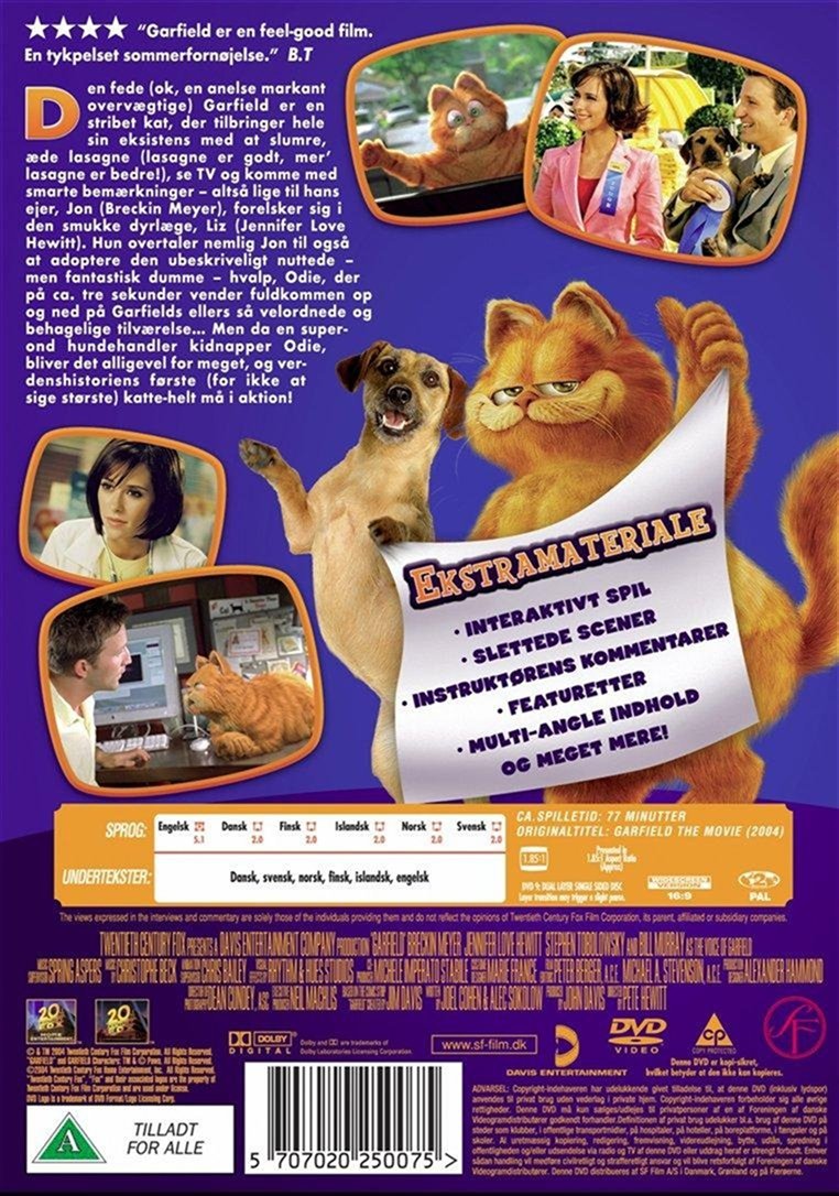 Garfield The Movie (DVD)