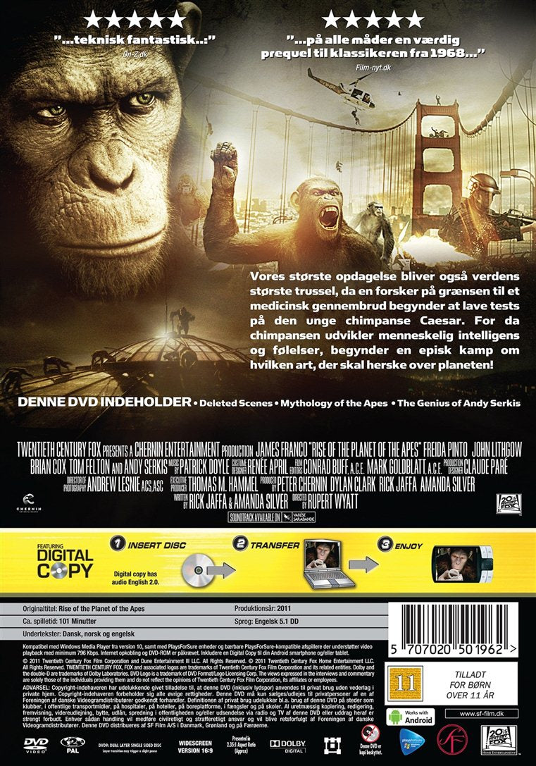 Abernes Planet: Oprindelsen (DVD)