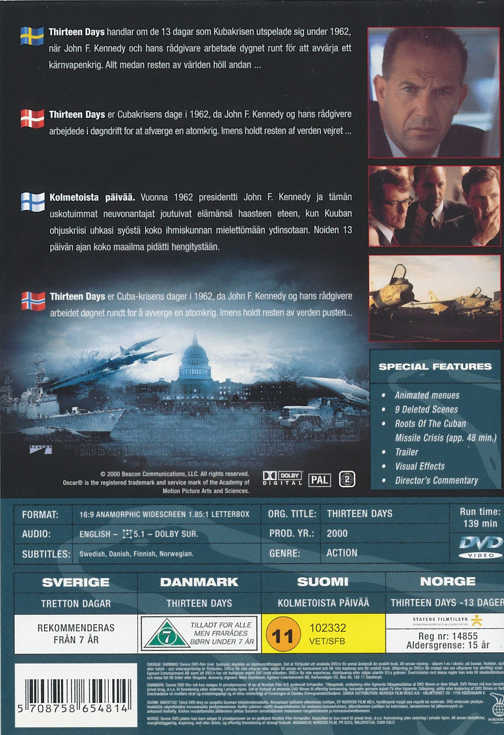 Thirteen Days (DVD)