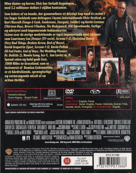 3000 Miles to Graceland (DVD)