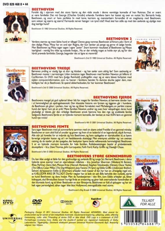 Beethoven Hele Samlingen (DVD)