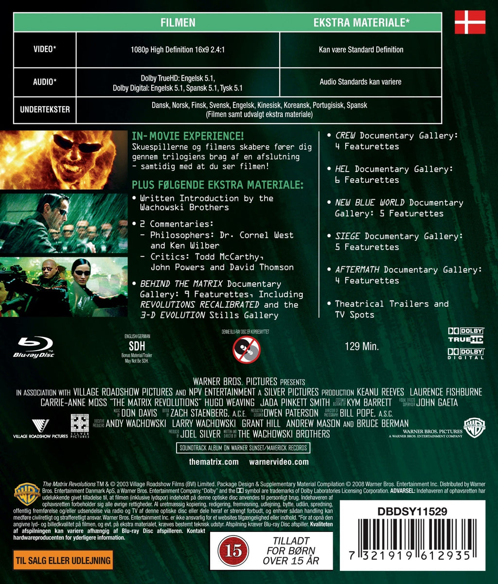 The Matrix Revolutions (Blu-ray)