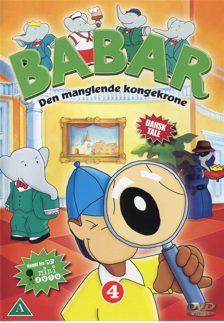 Babar 4: Den Manglende Kongekrone (DVD)