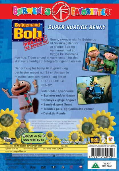 Byggemand Bob Projekt 04: Super Hurtige Benny (DVD)