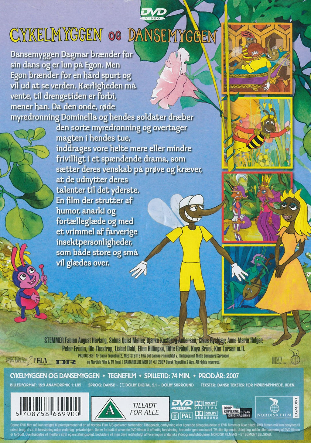 Cykelmyggen og dansemyggen (DVD)