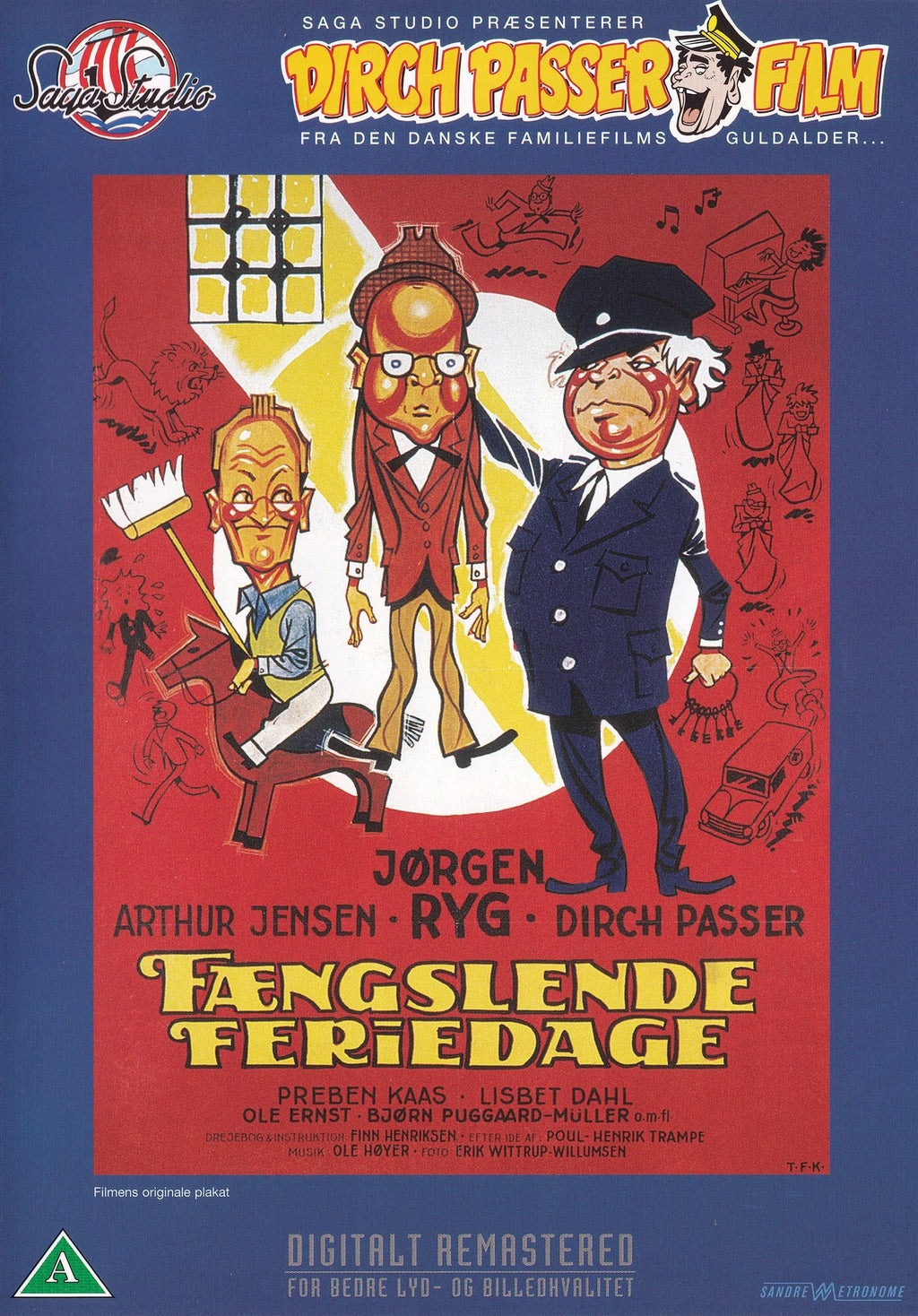 Fængslende Feriedage (DVD)