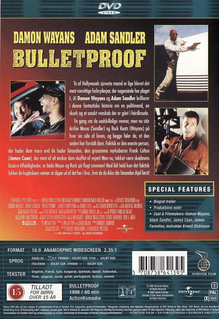 bulletproof (DVD)