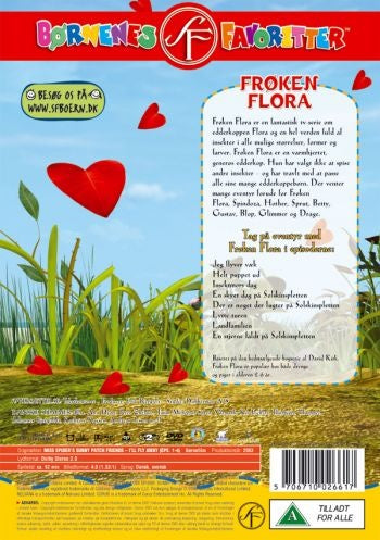 Frøken Flora del 1 - Jeg flyver væk (DVD)