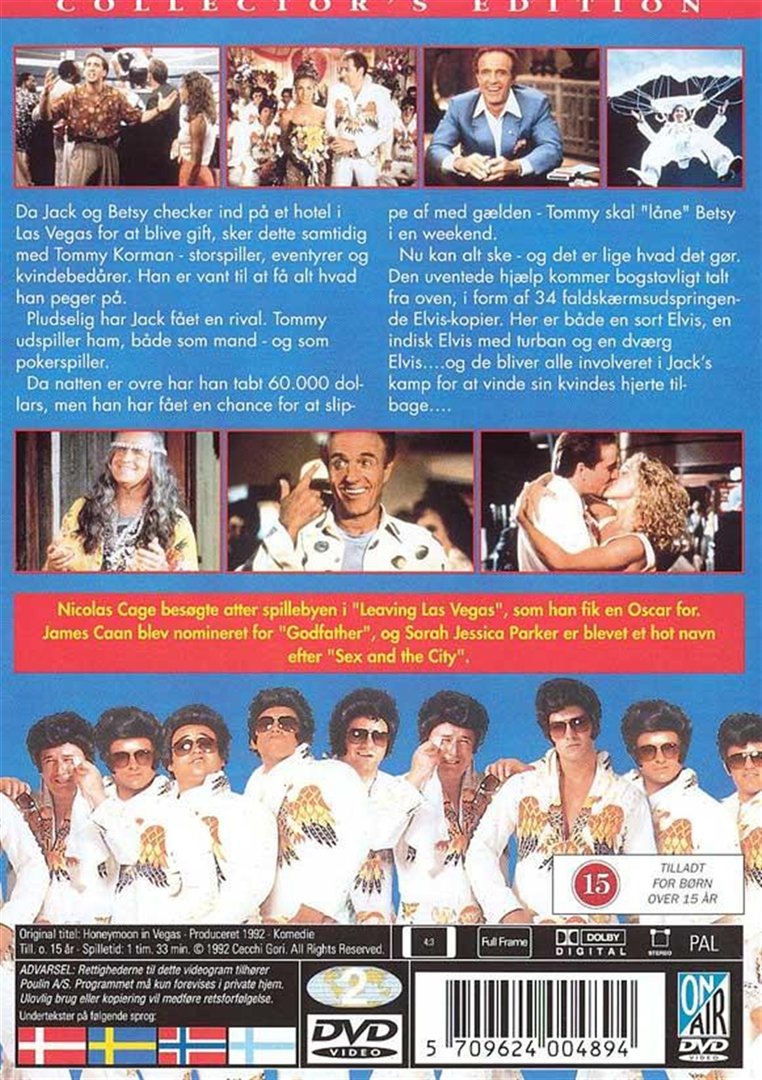 Honeymoon i Las Vegas (DVD)
