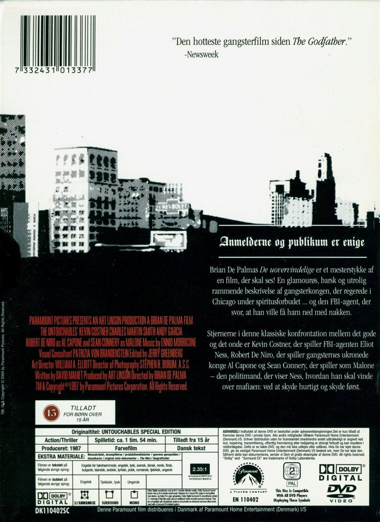De uovervindelige (DVD)