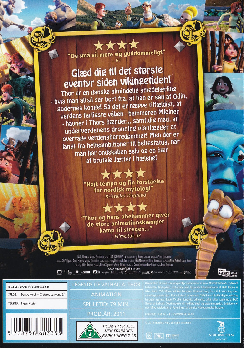 Thor - Legenden fra Valhalla (DVD)