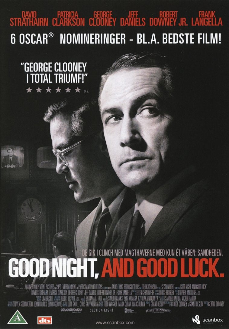 Good Night, and Good Luck. (DVD)