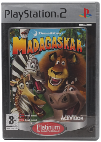Madagascar U. Manual (Platinum) (PS2)