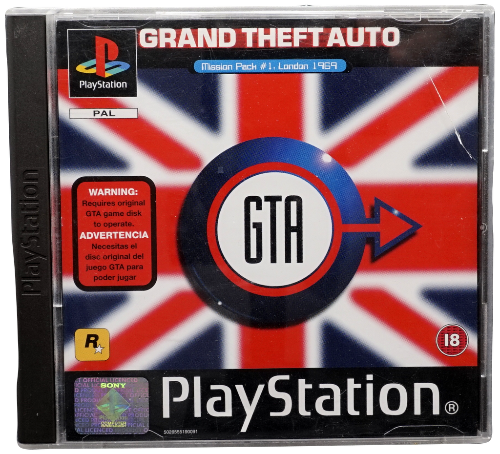 Grand Theft Auto Mission Pack #1 London (PS1)