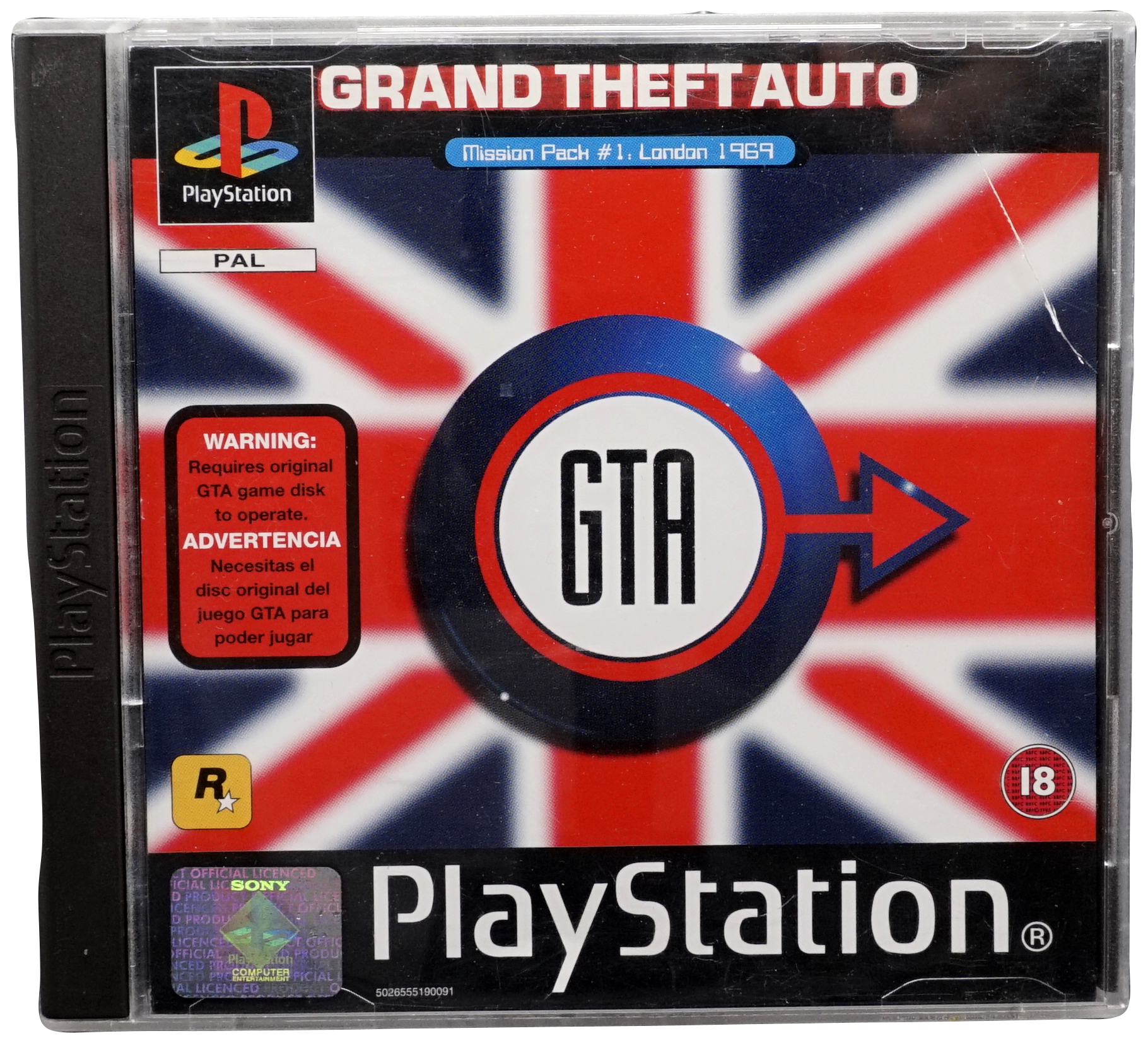 Grand Theft Auto Mission Pack #1 London (PS1)