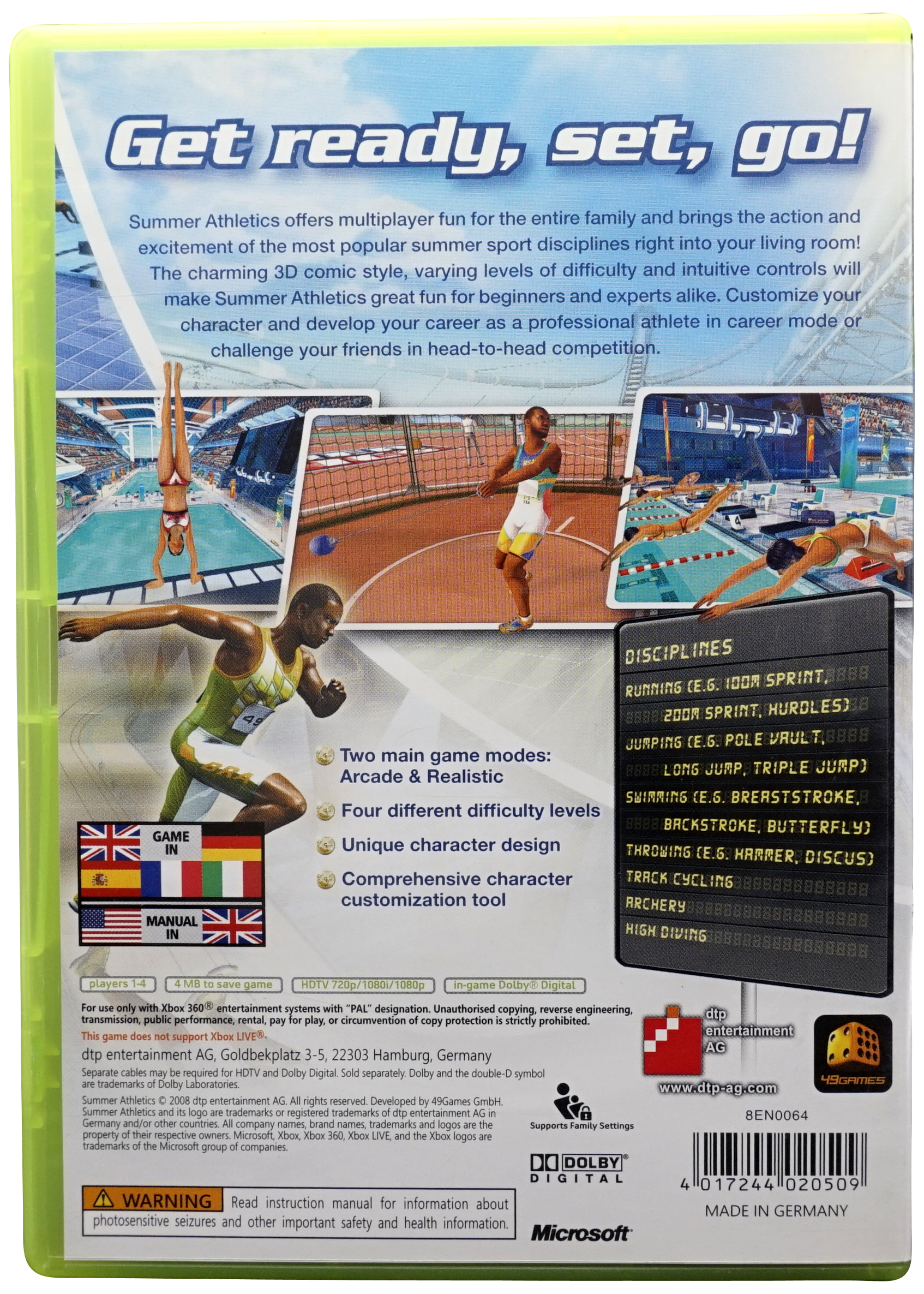 Summer Athletics (Xbox 360)