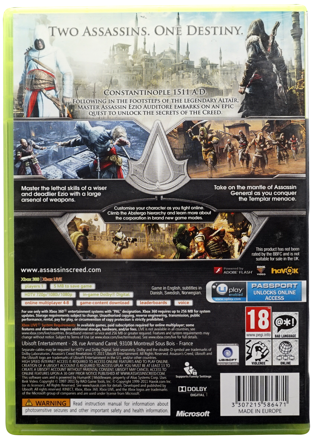 Assassins Creed : Revelations (Xbox 360)