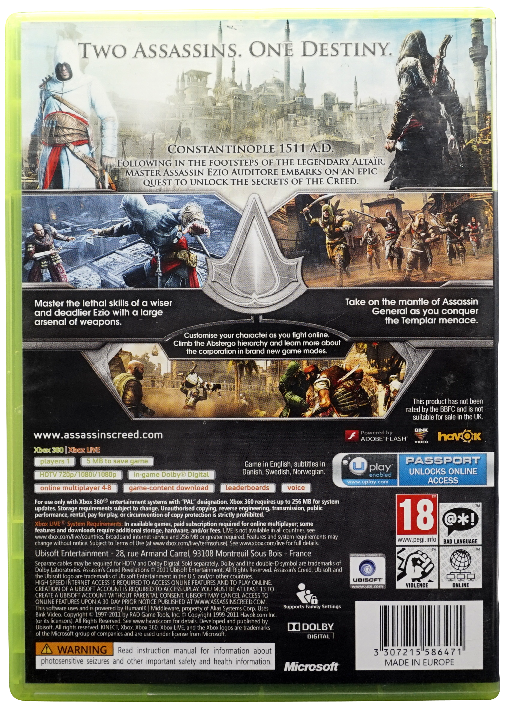 Assassins Creed : Revelations (Xbox 360)