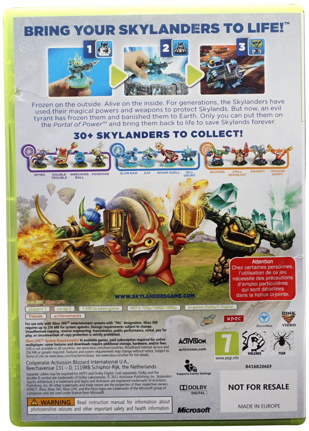 Skylanders : Spyro’s Adventure (Xbox 360)