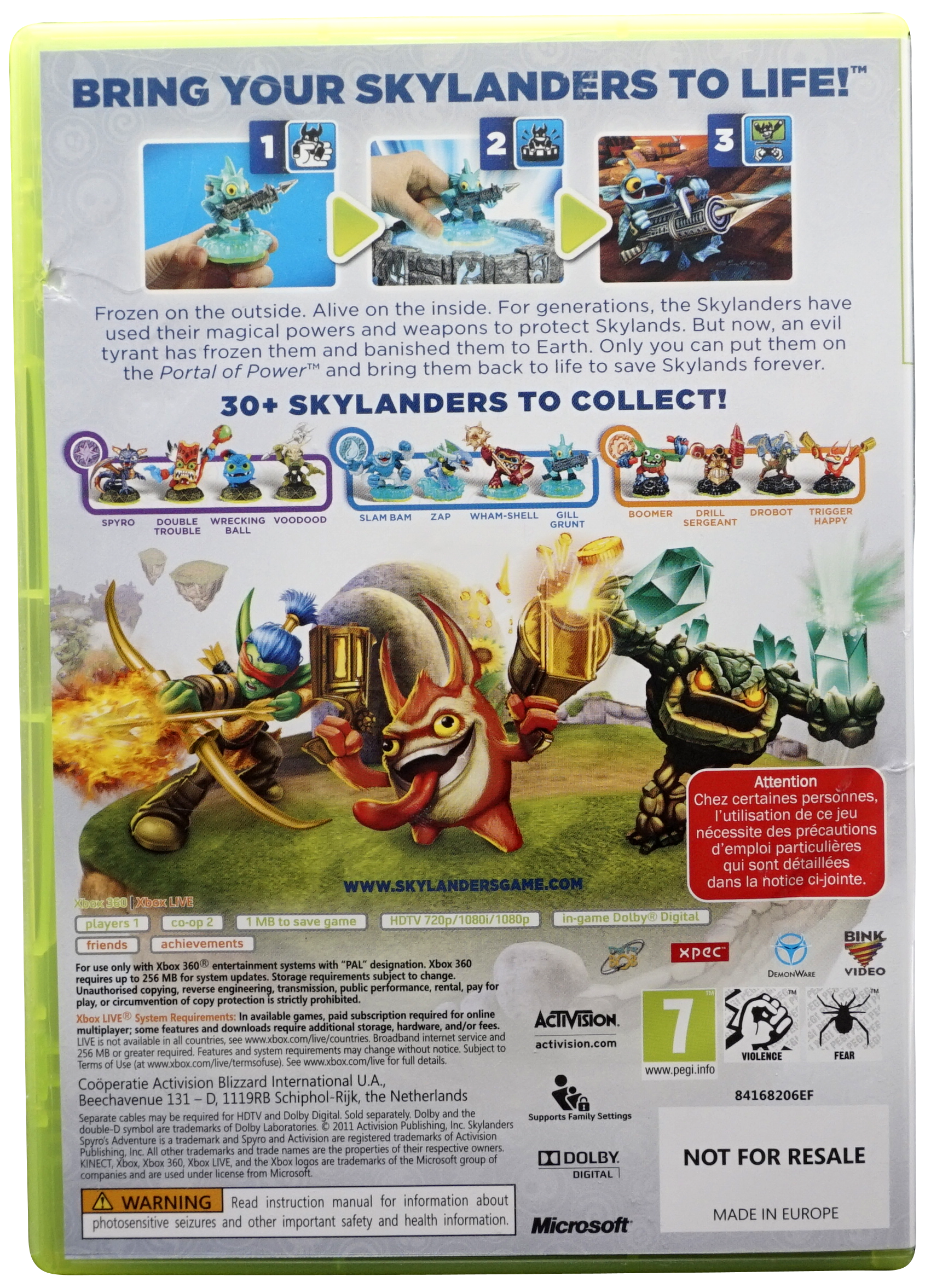 Skylanders : Spyro’s Adventure (Xbox 360)