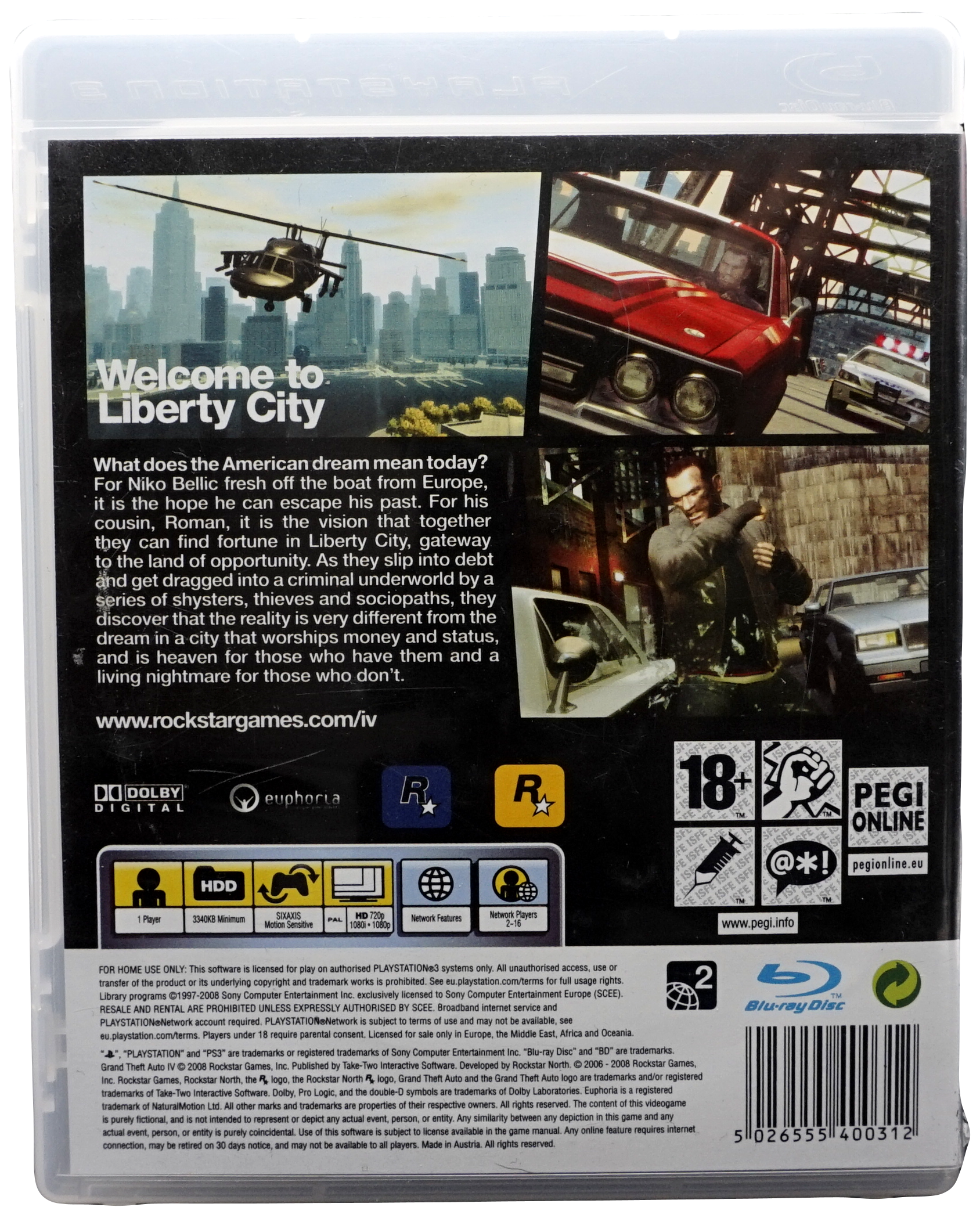 Grand Theft Auto IV (PS3)