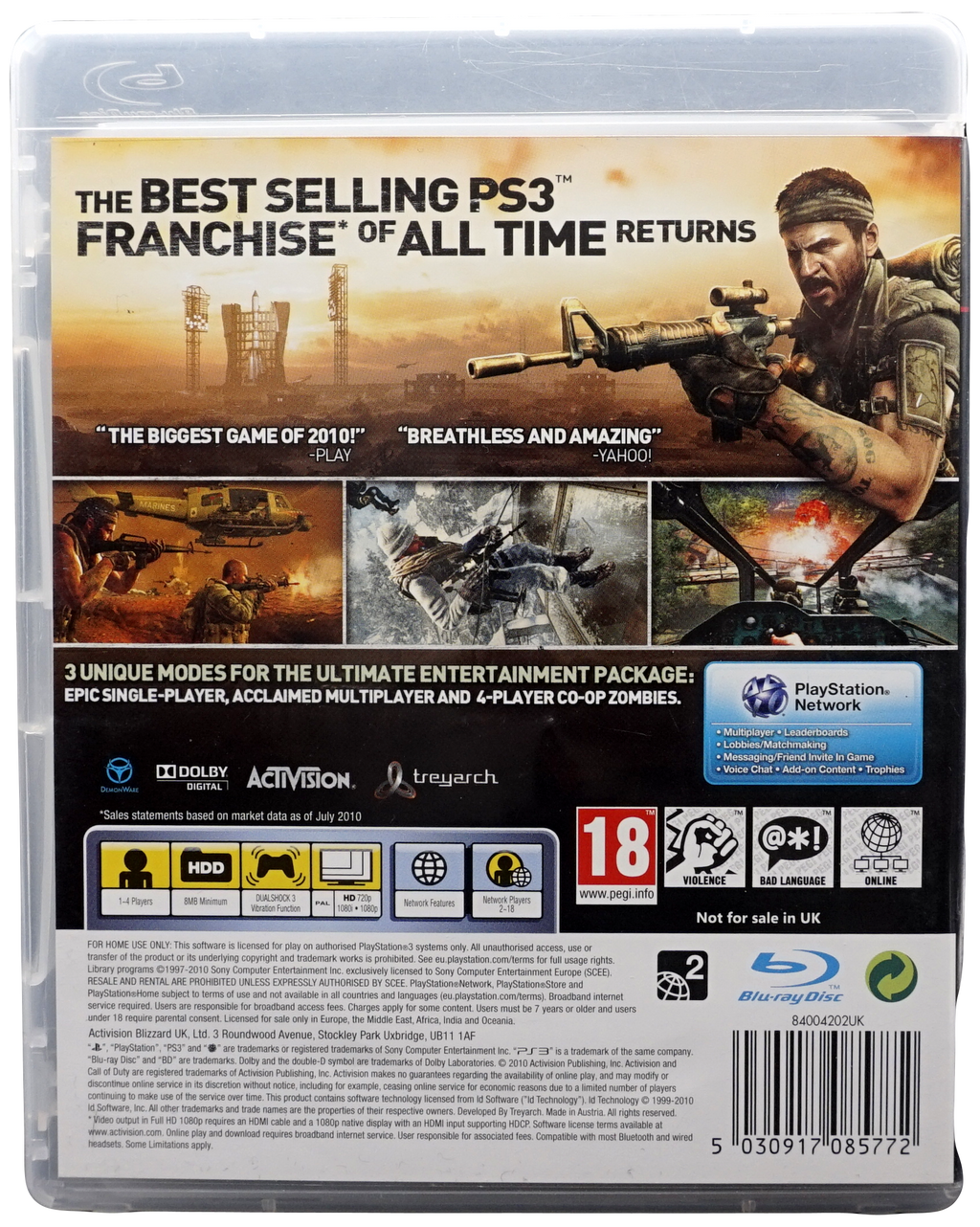 Call of Duty : Black Ops (PS3)