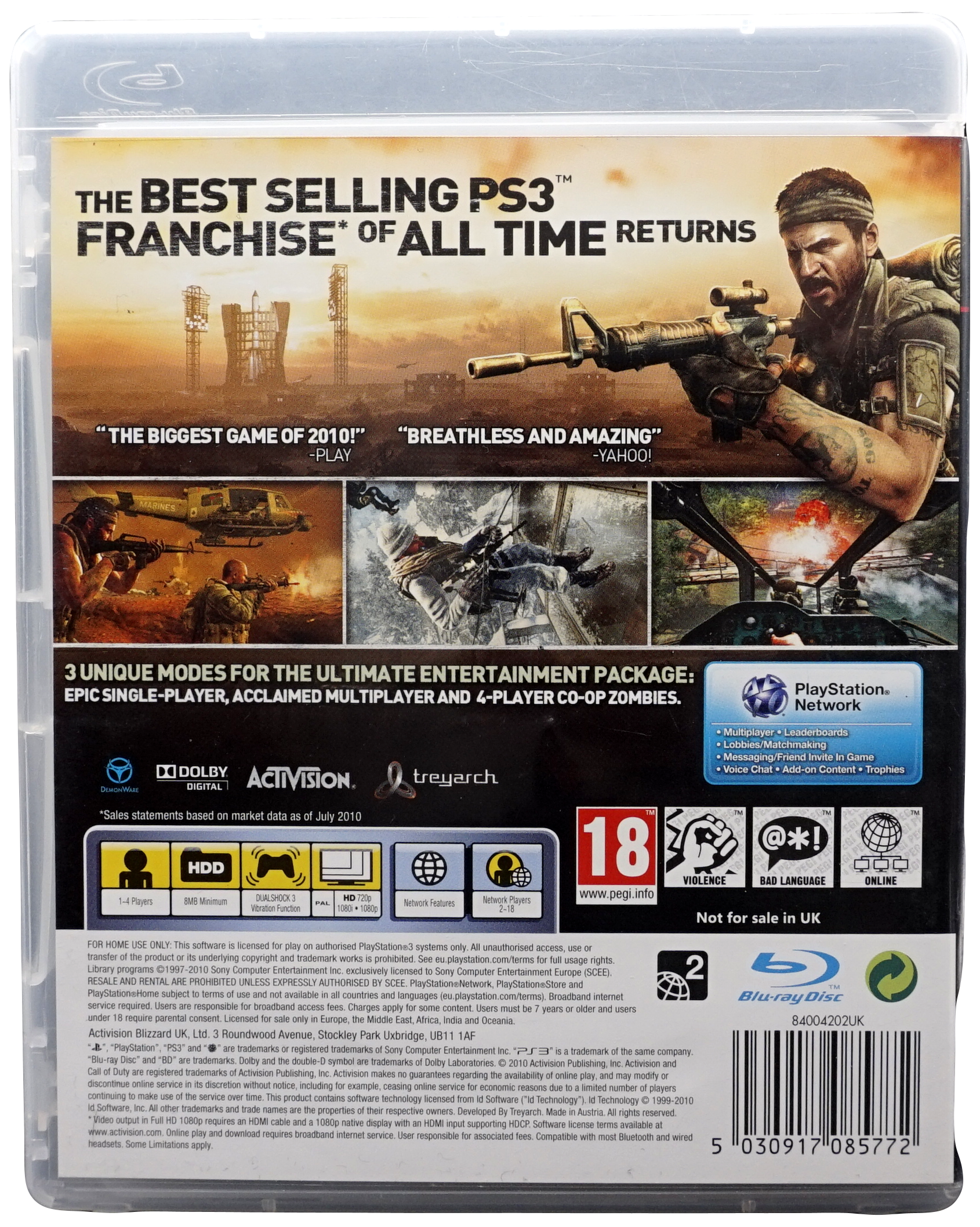 Call of Duty : Black Ops (PS3)