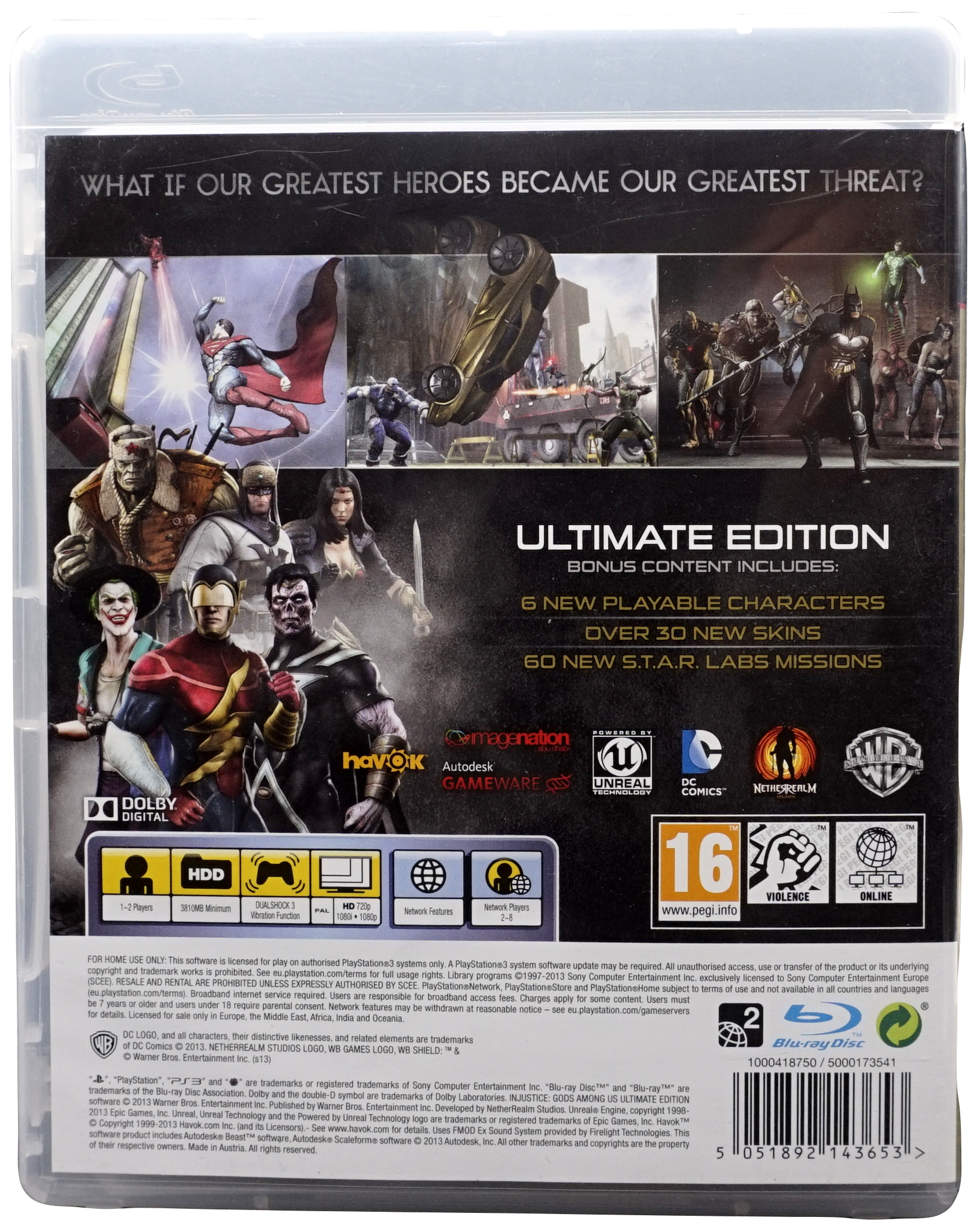Injustice : Gods Among Us – Ultimate Edition (PS3)
