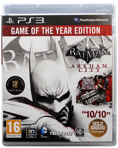 Batman : Arkham City - Game Of The Year Edition (PS3)