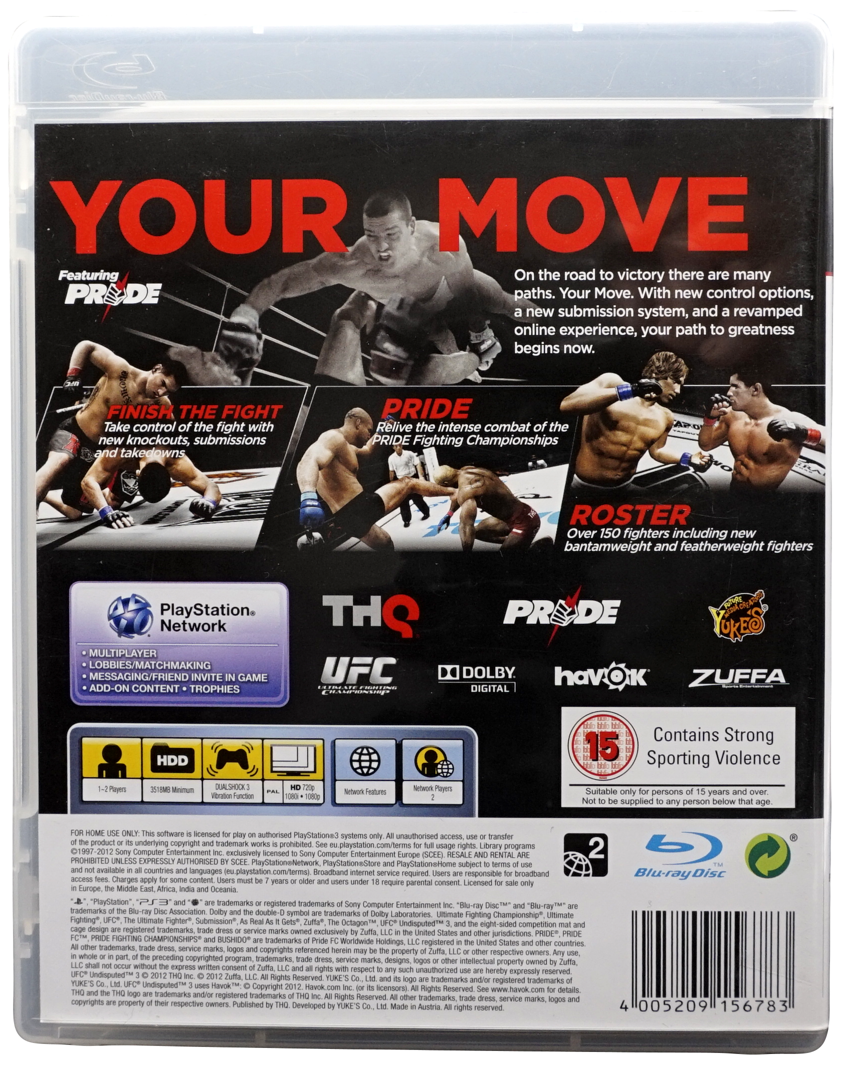 UFC Undisputed 3 (PS3)