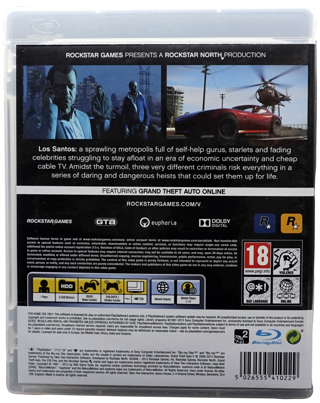 Grand Theft Auto V (PS3)