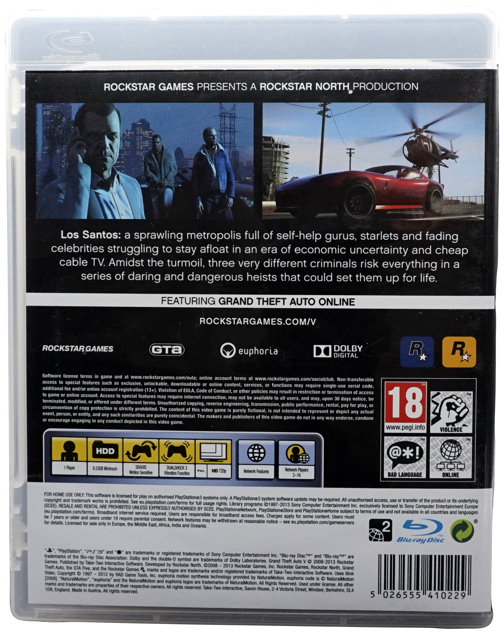 Grand Theft Auto V (PS3)