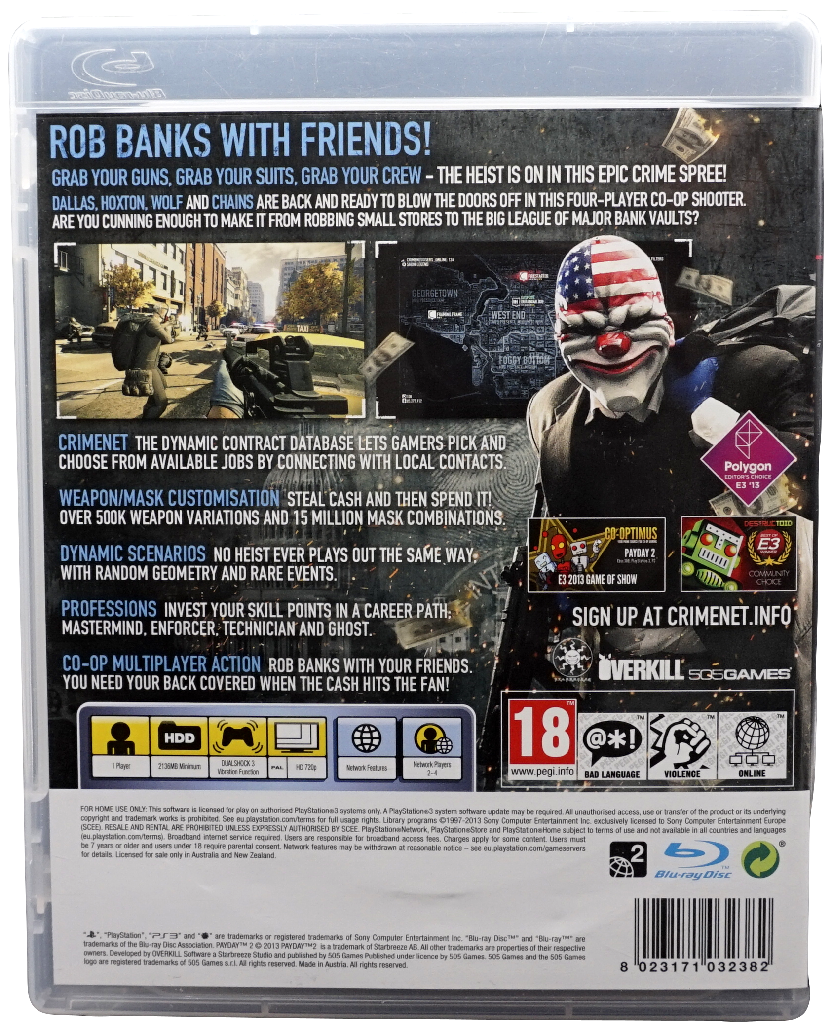 Payday 2 (PS3)