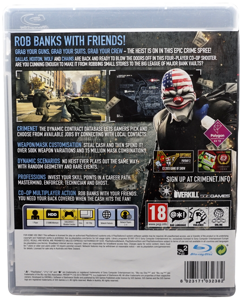 Payday 2 (PS3)