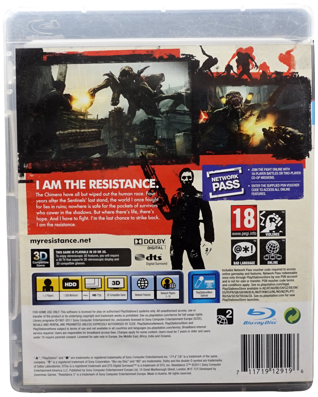 Resistance 3 (PS3)