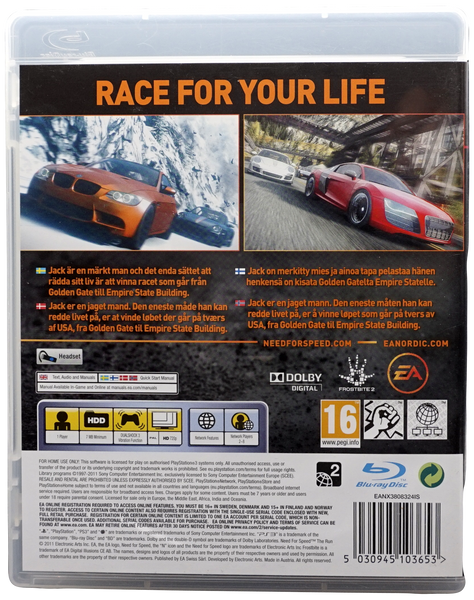 Need for Speed : The Run (PS3)