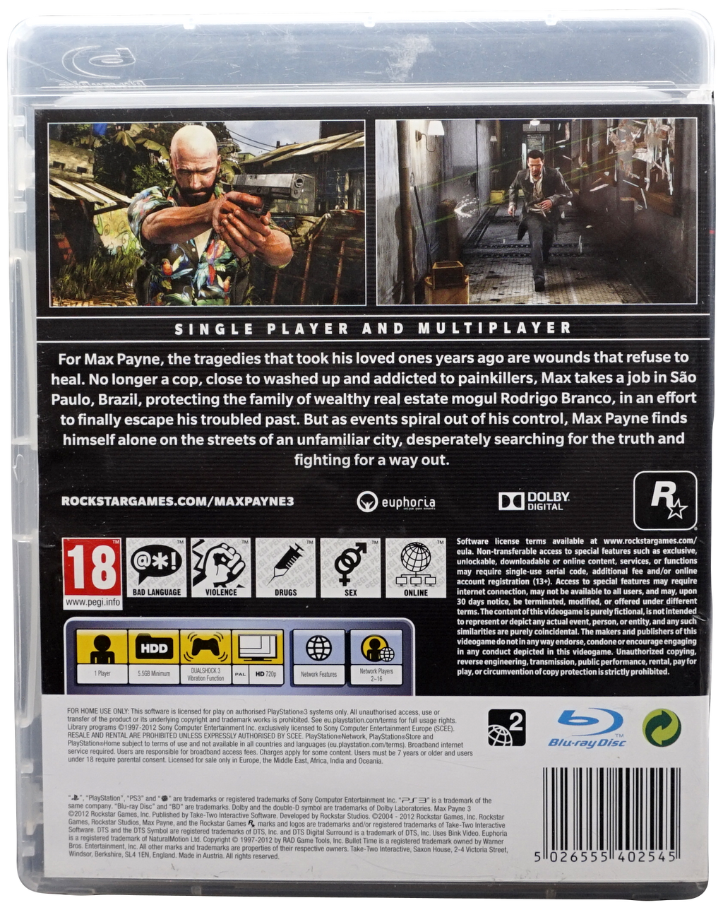Max Payne 3 (PS3)