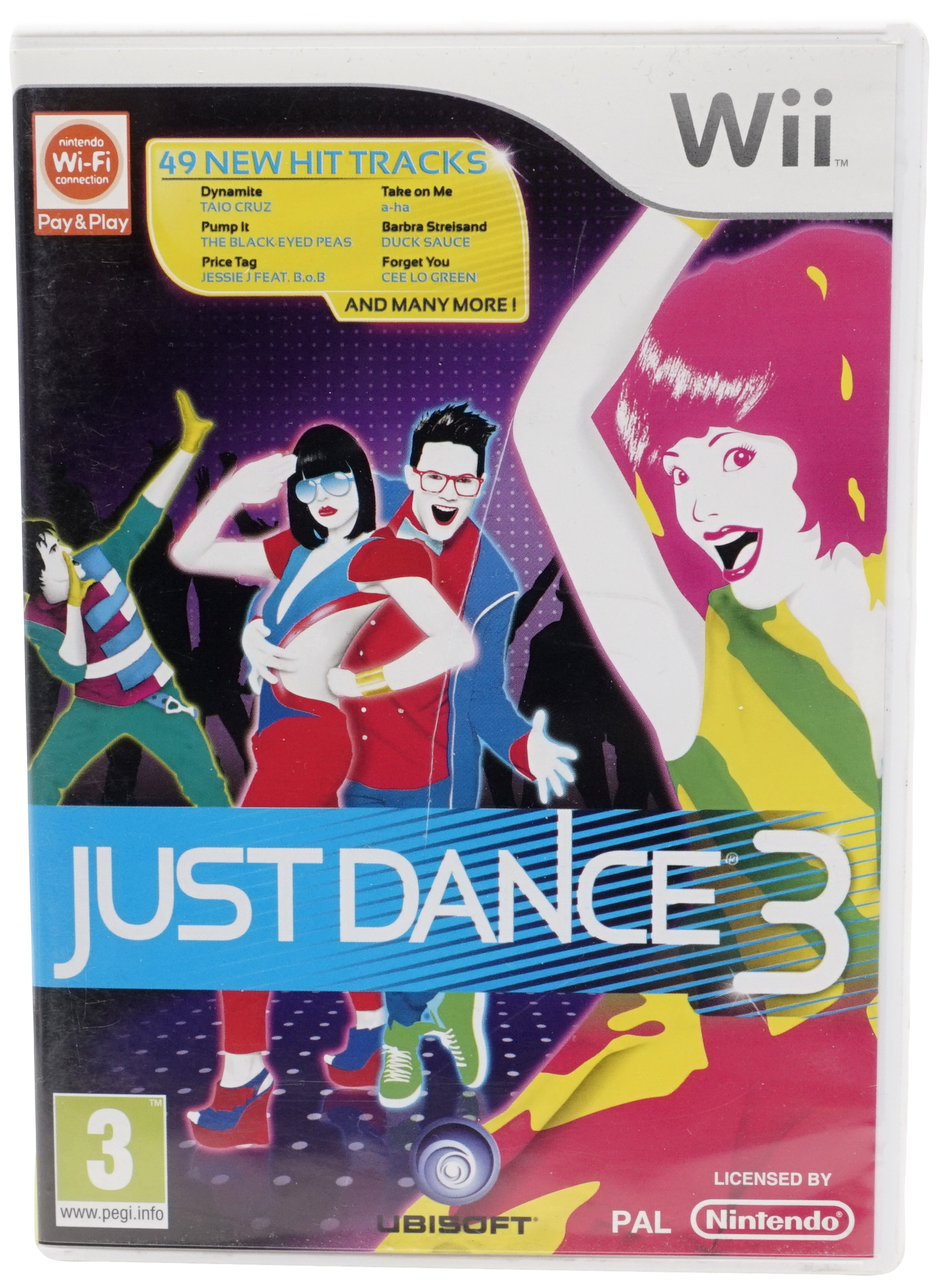 Just Dance 3 (Uden Manual) (Wii)