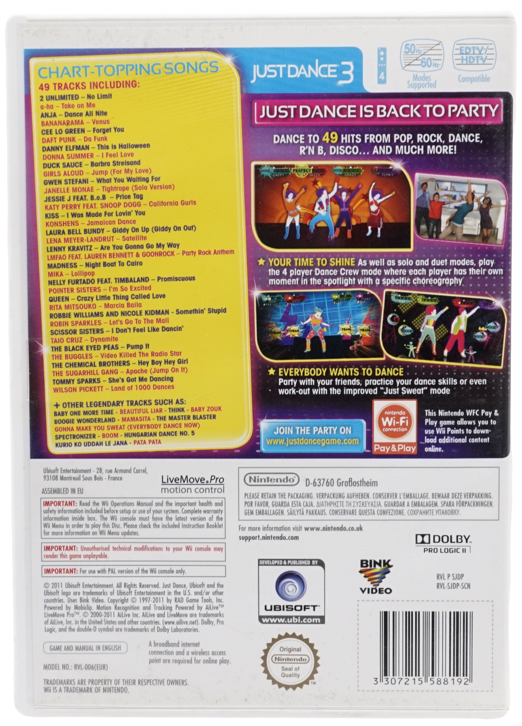 Just Dance 3 (Wii)