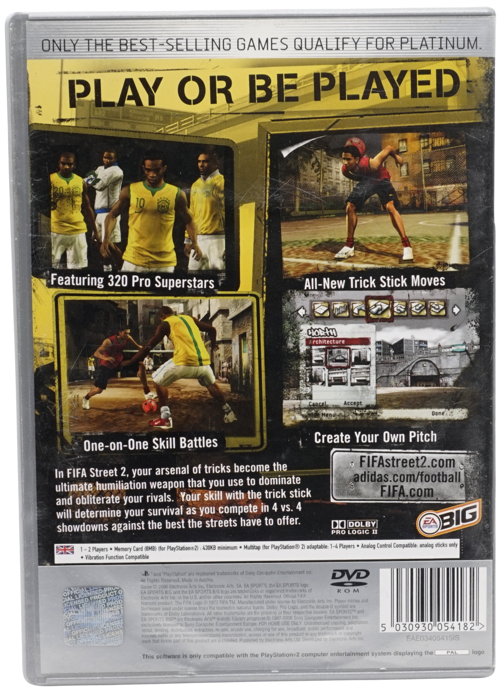 FIFA Street 2 (Platinum) (PS2)