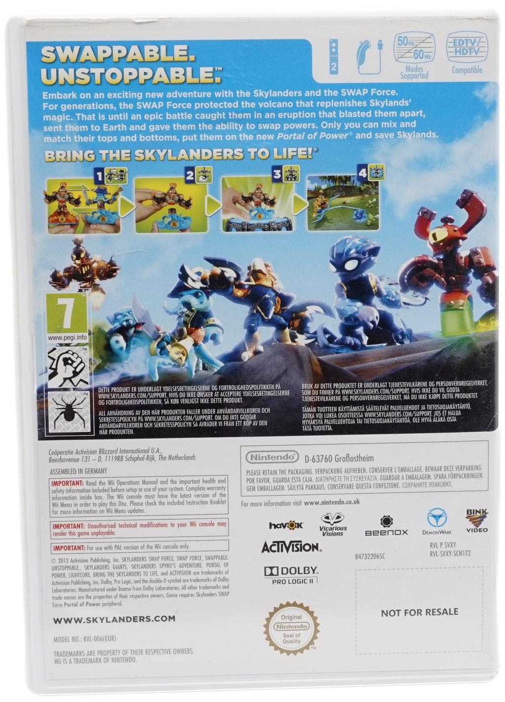 Skylanders : Swap Force (Wii)