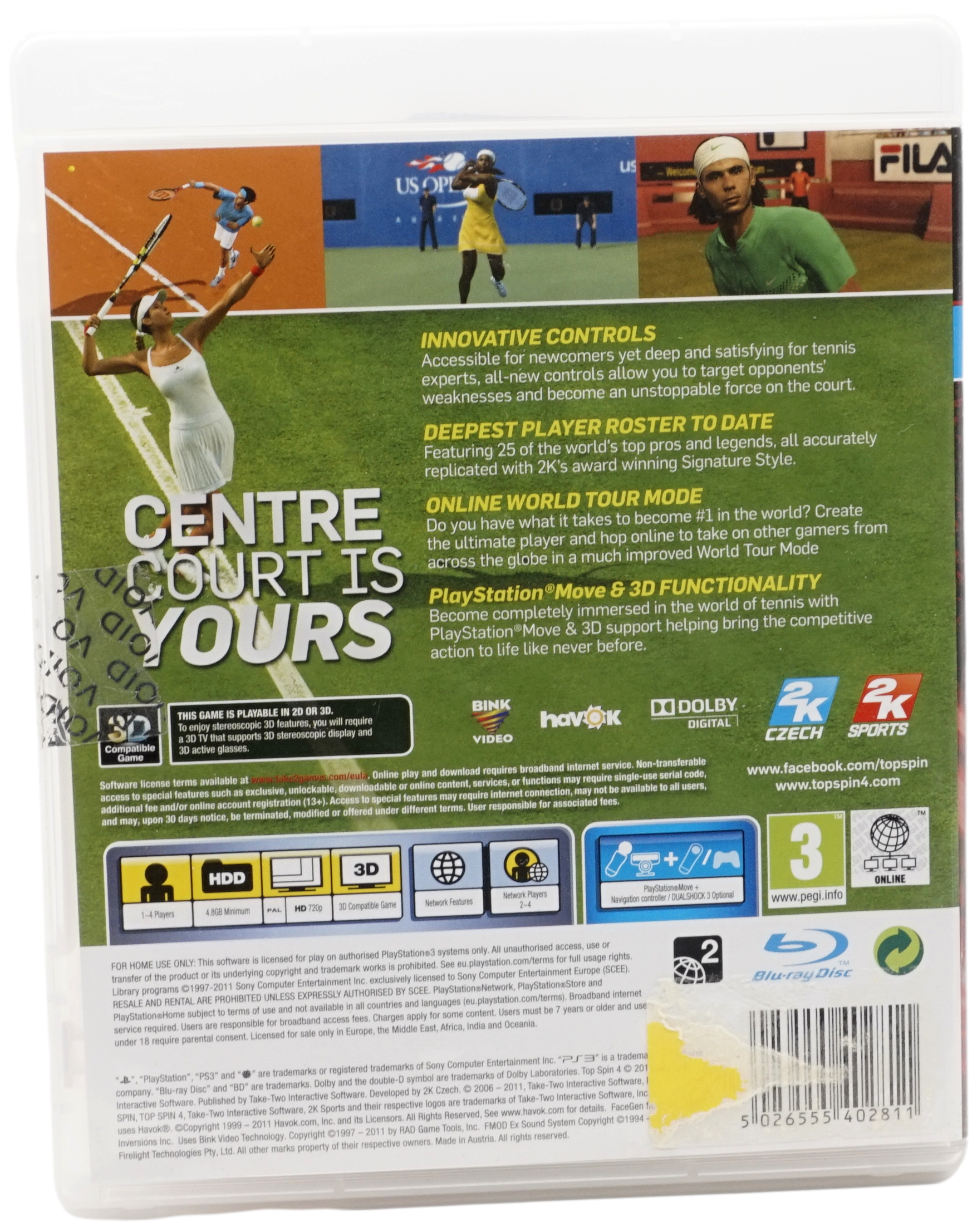 Top Spin 4 (PS3)