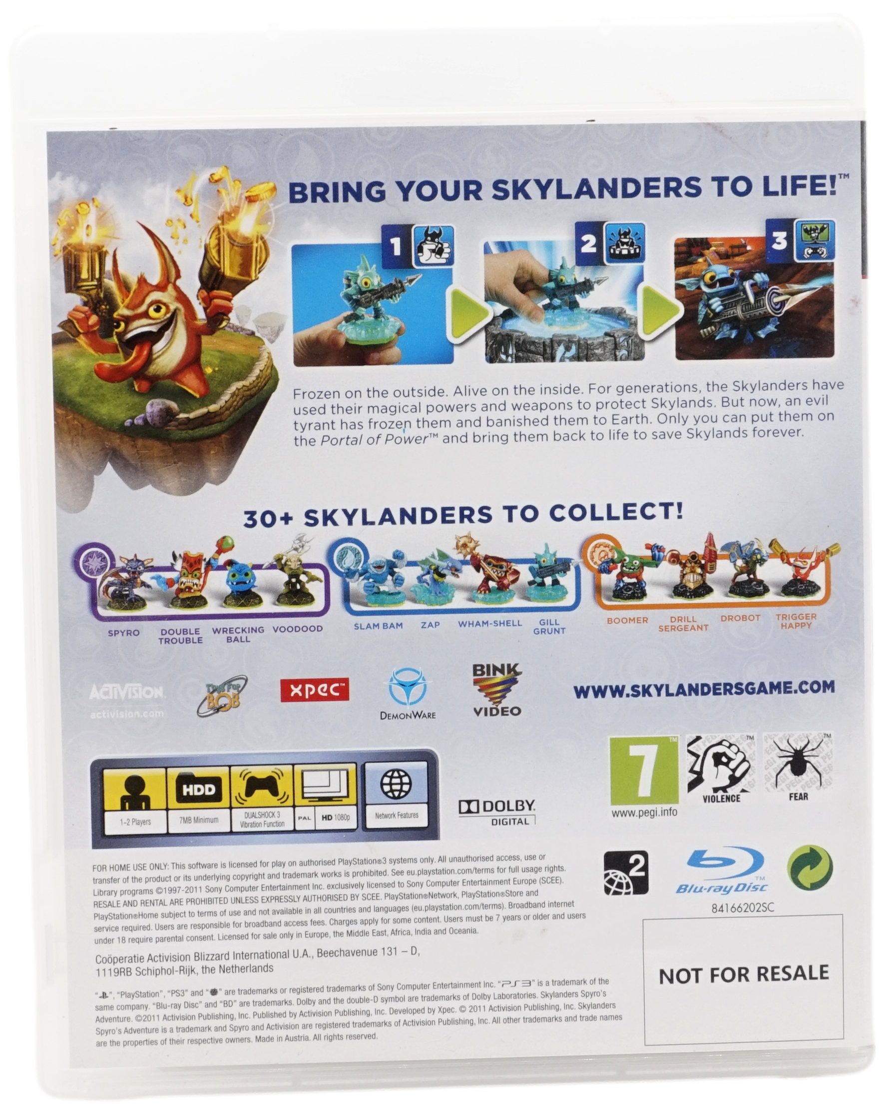 Skylanders : Spyro's Adventure (PS3)