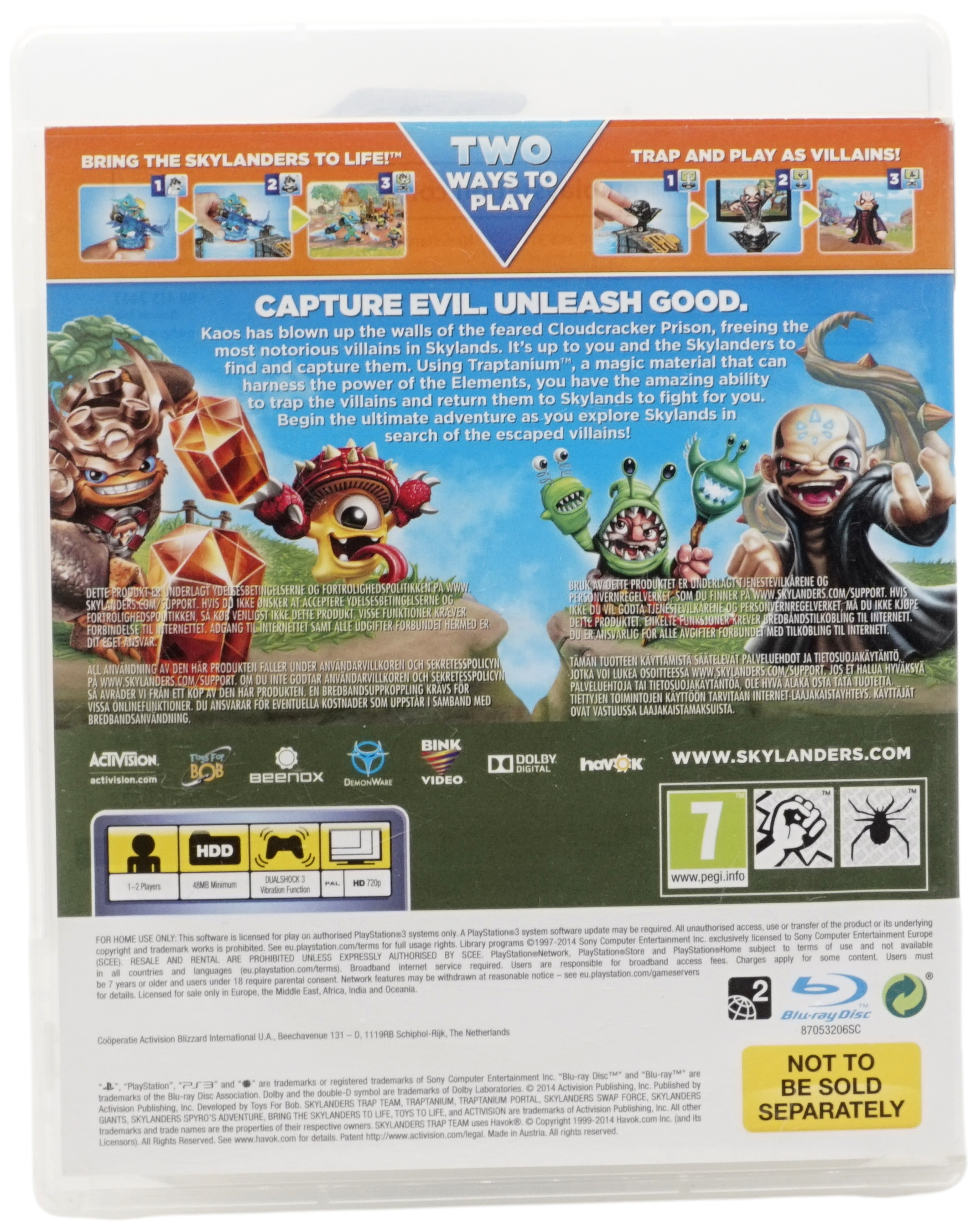 Skylanders : Trap Team (PS3)