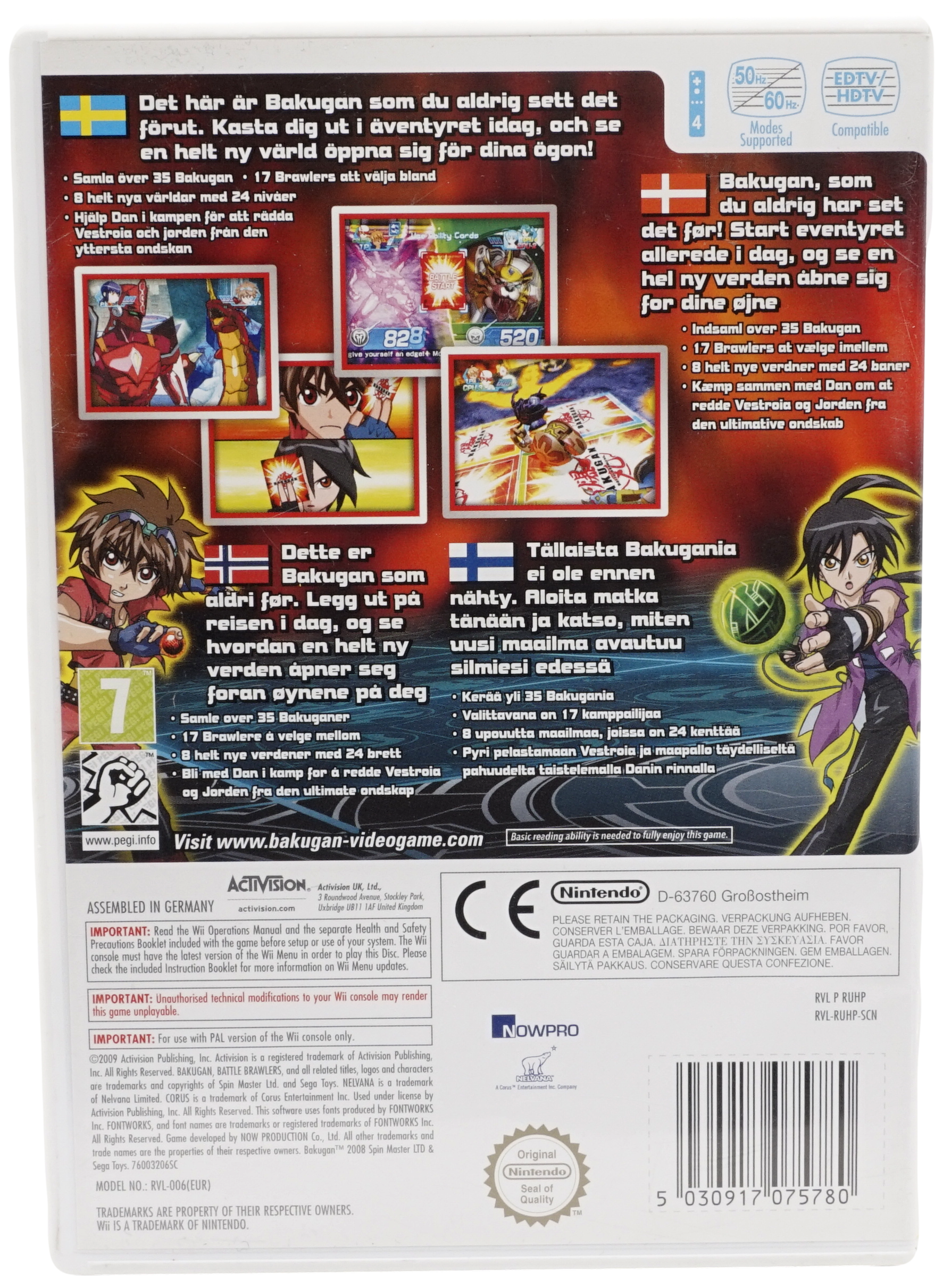 Bakugan : Battle Brawlers (Wii)