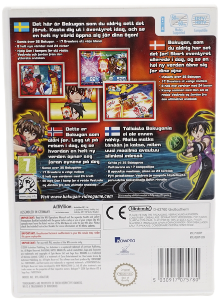 Bakugan : Battle Brawlers (Wii)