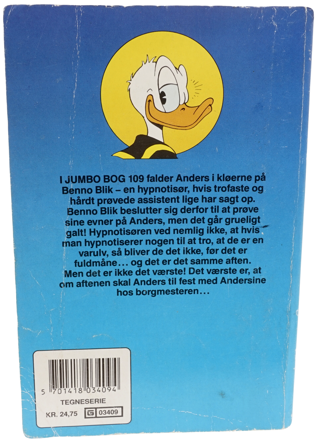 Jumbobog nr. 109 - Varulven er løs... (Udgivet 1990)